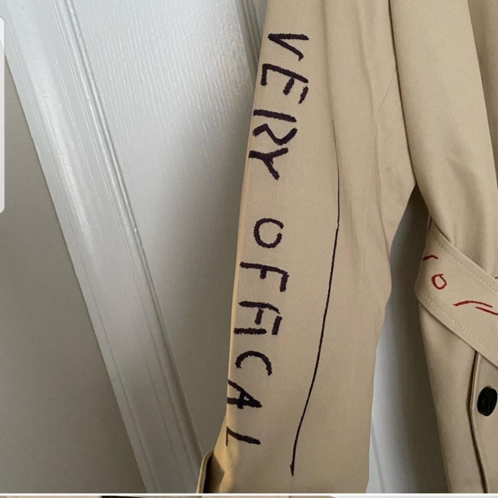 Coach X Jean Michel Basquiat Trench - Picture 2 of 5